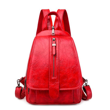 Travel Shoulder Bag School Backpacks For Teenage Girls Sac A Dos Women Leather Backpacks High Quality Ladies Bagpack New